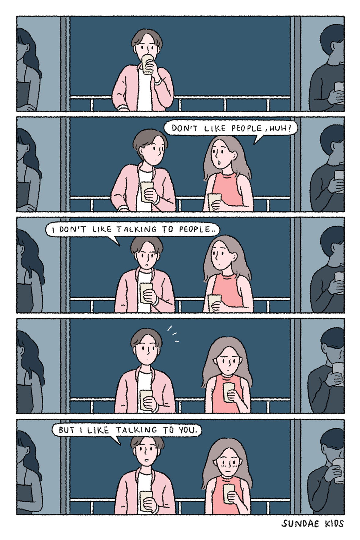 Love comic story